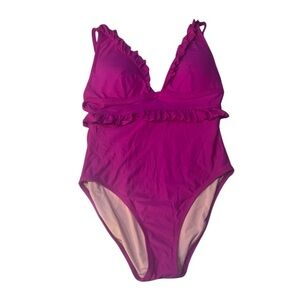 J. Crew Magenta Swimsuit